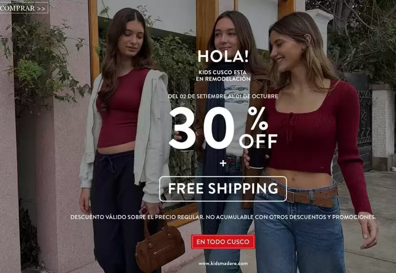 Catálogo Kids Made here | 30%off + free shipping | 2026-09-10T00:00:00.000Z - 2026-10-01T00:00:00.000Z