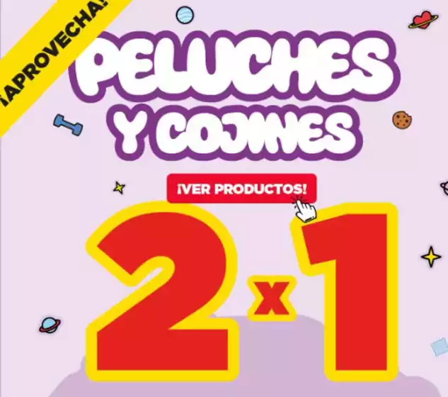 Catálogo Miniso en Mollendo | Peluches y cojines | 2026-09-10T00:00:00.000Z - 2026-09-30T00:00:00.000Z