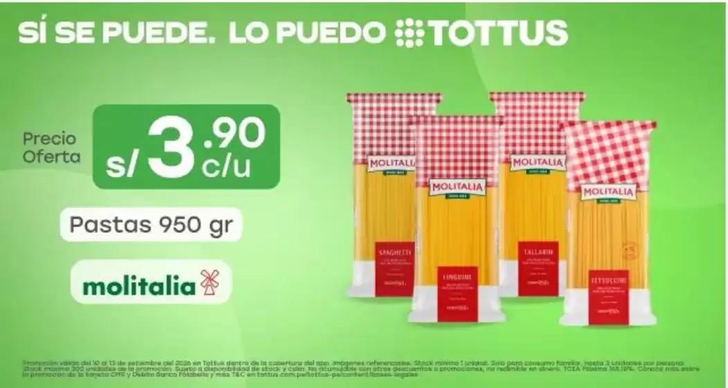 Catálogo Tottus en Lambayeque | Gangas y ofertas actuales | 2026-09-10T00:00:00.000Z - 2026-09-13T00:00:00.000Z