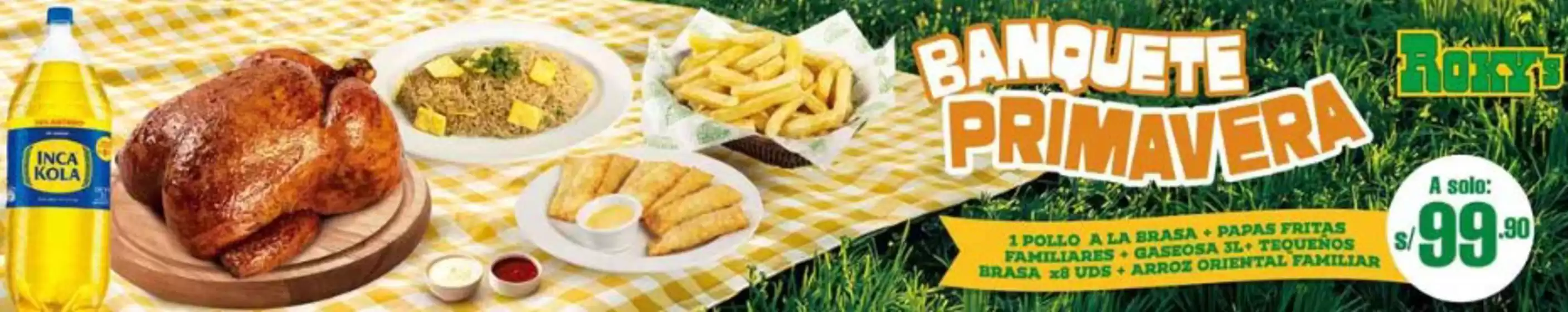 Catálogo Roky's | Banquete primavera  | 2026-09-14T00:00:00.000Z - 2026-10-31T00:00:00.000Z