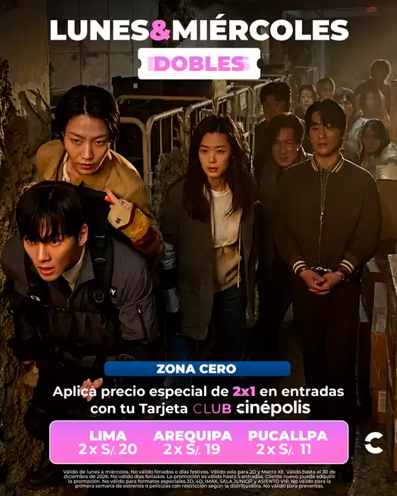 Catálogo Cinépolis | Zona Cero | 2026-09-15T00:00:00.000Z - 2026-12-30T00:00:00.000Z