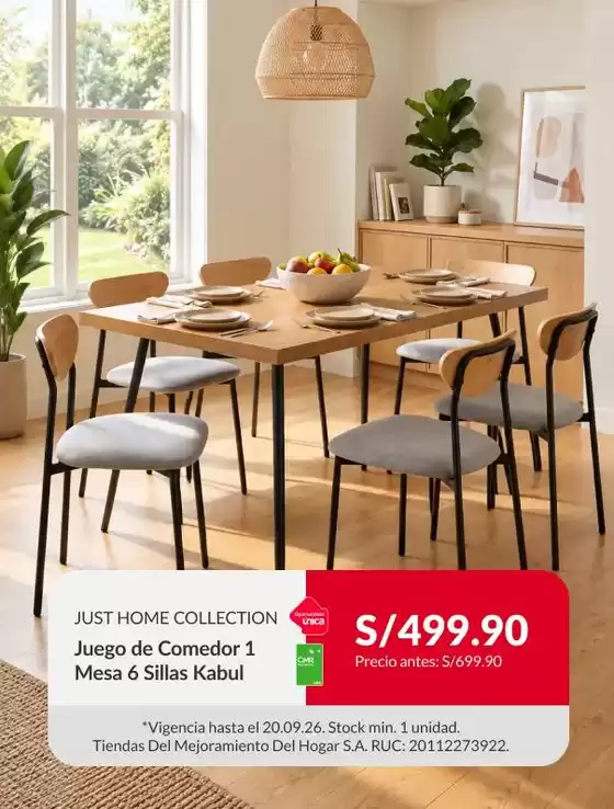 Catálogo Sodimac en Cajamarca | Nuestras mejores ofertas para ti | 2026-09-15T00:00:00.000Z - 2026-09-20T00:00:00.000Z