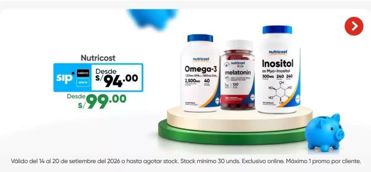 Catálogo InkaFarma | Descubre ofertas atractivas | 2026-09-14T00:00:00.000Z - 2026-09-20T00:00:00.000Z