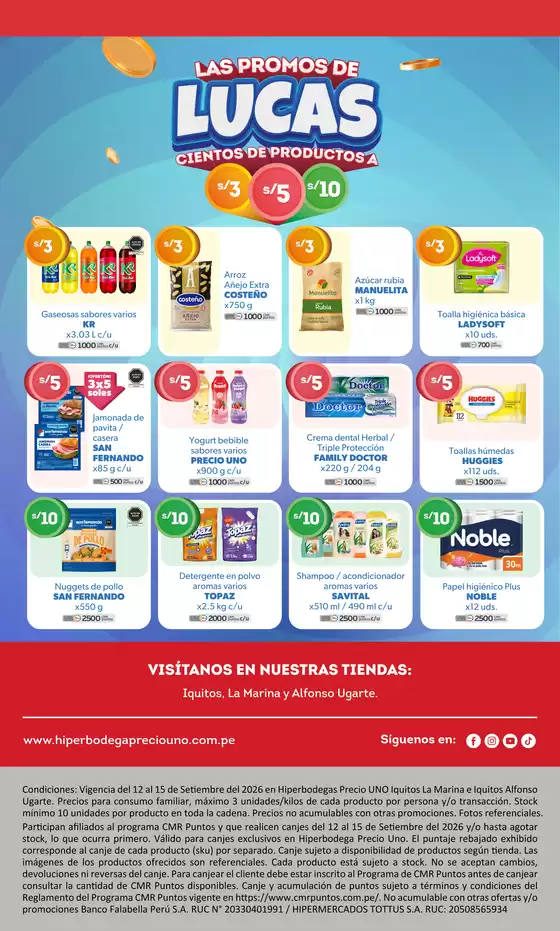 Catálogo Hiperbodega Precio Uno | Catálogo Hiperbodega Precio Uno | 2026-09-12T00:00:00.000Z - 2026-09-15T00:00:00.000Z
