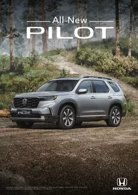 Catálogo Honda | Honda PILOT | 2026-09-15T00:00:00.000Z - 2026-09-29T00:00:00.000Z