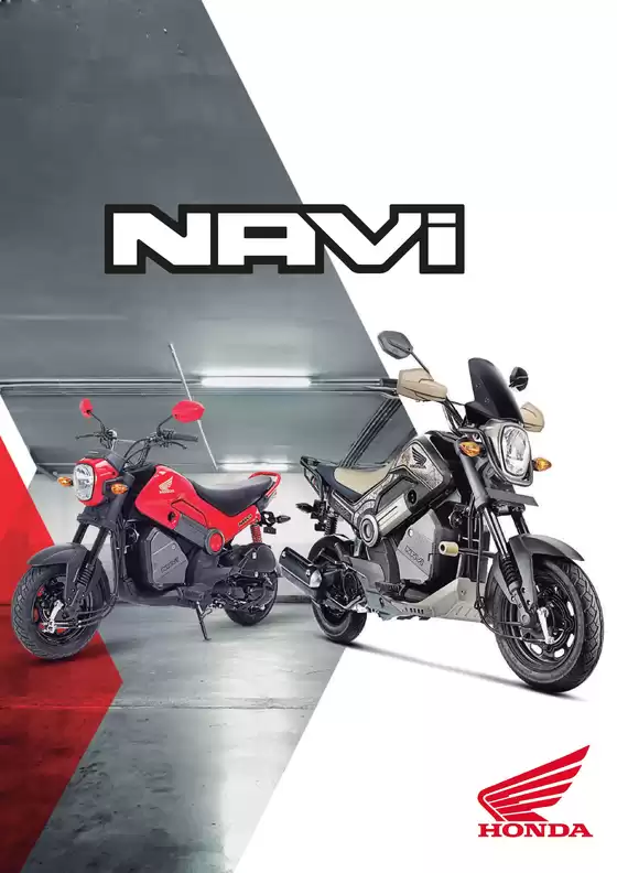 Catálogo Honda | Honda HONDA NAVI | 2026-09-15T00:00:00.000Z - 2026-09-29T00:00:00.000Z