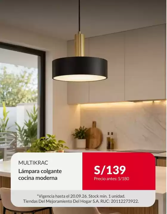 Catálogo Sodimac en Iquitos | Ofertas especiales atractivas para todos | 2026-09-16T00:00:00.000Z - 2026-09-20T00:00:00.000Z