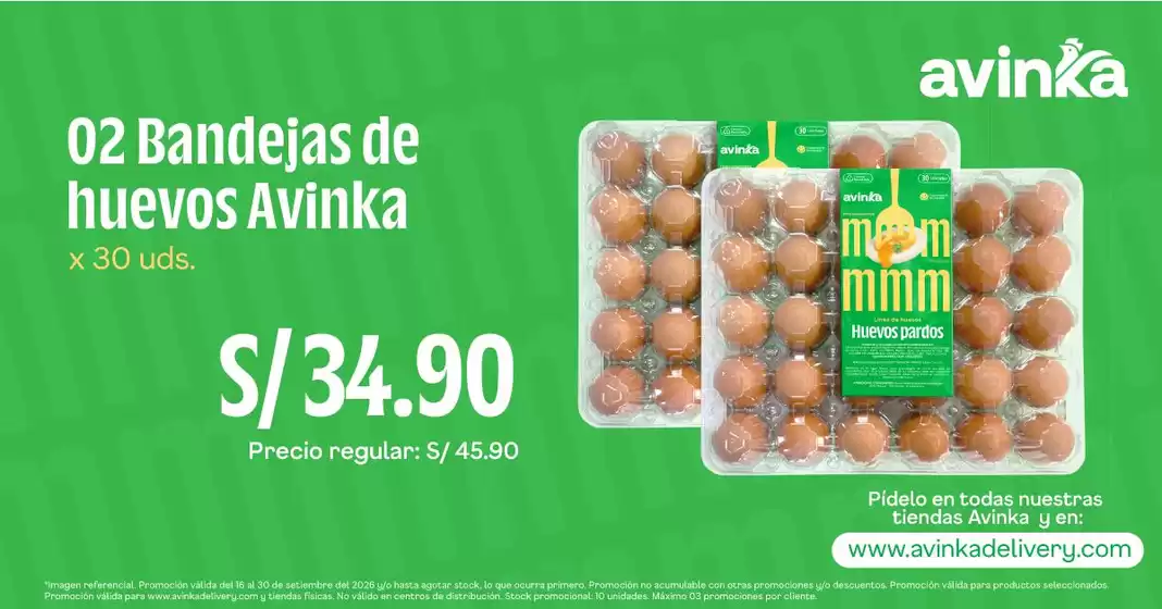 Catálogo Avinka | Excelente oferta para todos los clientes | 2026-09-16T00:00:00.000Z - 2026-09-30T00:00:00.000Z