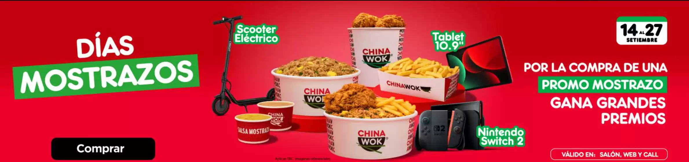 Catálogo China Wok | Dias mostrazos | 2026-09-18T00:00:00.000Z - 2026-09-27T00:00:00.000Z