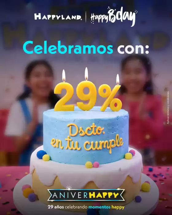 Catálogo Happyland | 29%dscto | 2026-09-18T00:00:00.000Z - 2026-10-14T00:00:00.000Z