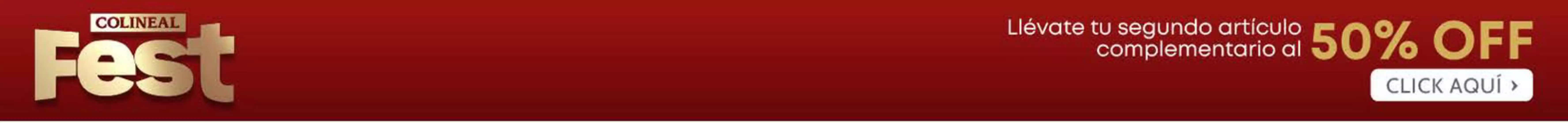 Catálogo Colineal | 50%off | 2026-09-18T00:00:00.000Z - 2026-10-18T00:00:00.000Z