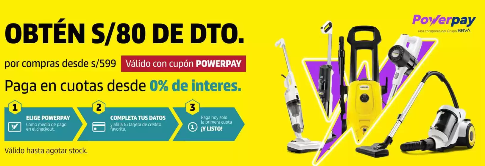 Catálogo Karcher | Obten S/80 de dto ppr compras desde S/599 | 2026-09-18T00:00:00.000Z - 2026-10-18T00:00:00.000Z