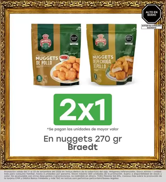 Catálogo Tottus | Ofertas principales para todos los cazadores de gangas | 2026-09-17T00:00:00.000Z - 2026-09-23T00:00:00.000Z