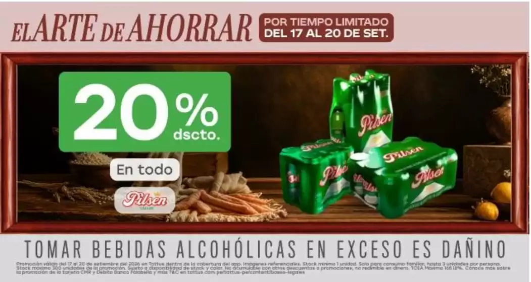 Catálogo Tottus | Excelente oferta para todos los clientes | 2026-09-17T00:00:00.000Z - 2026-09-20T00:00:00.000Z