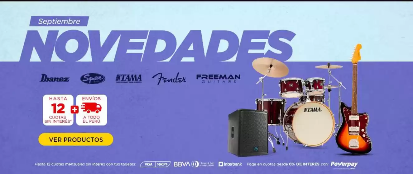 Catálogo Audiomusica | Septiembre novedades  | 2026-09-21T00:00:00.000Z - 2026-09-30T00:00:00.000Z
