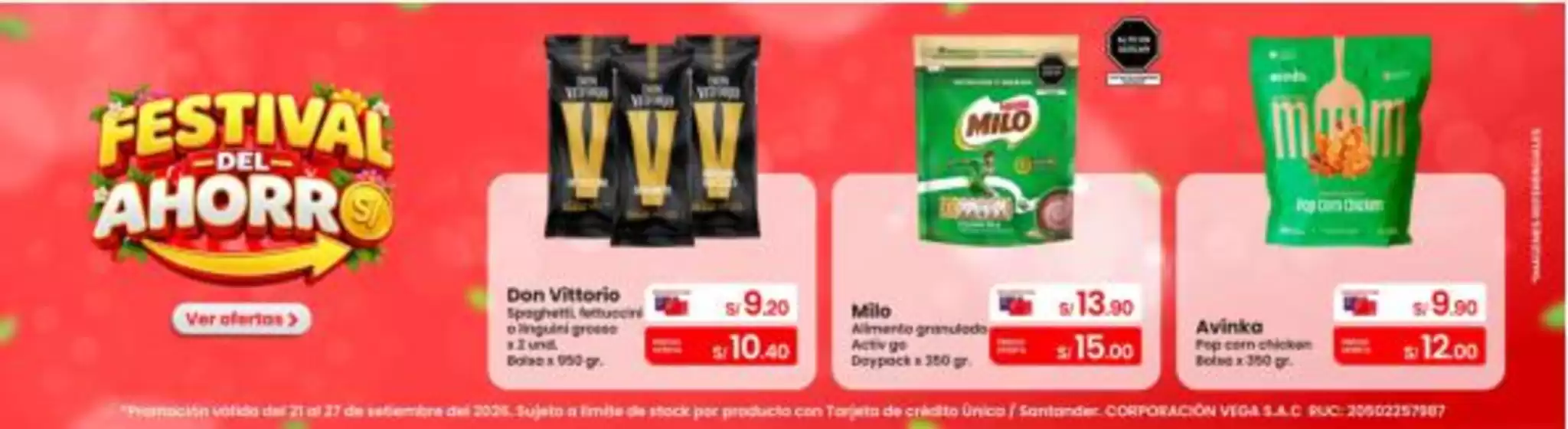 Catálogo Vega | Ofertas para cazadores de gangas | 2026-09-21T00:00:00.000Z - 2026-09-27T00:00:00.000Z