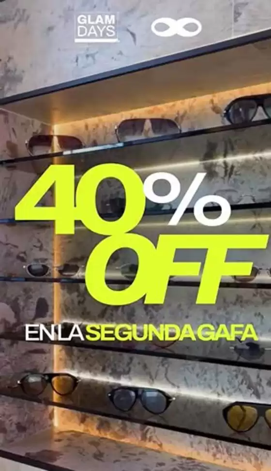 Catálogo Infinit en Catacaos | 40%off en la segunda gafa | 2026-09-22T00:00:00.000Z - 2026-10-17T00:00:00.000Z