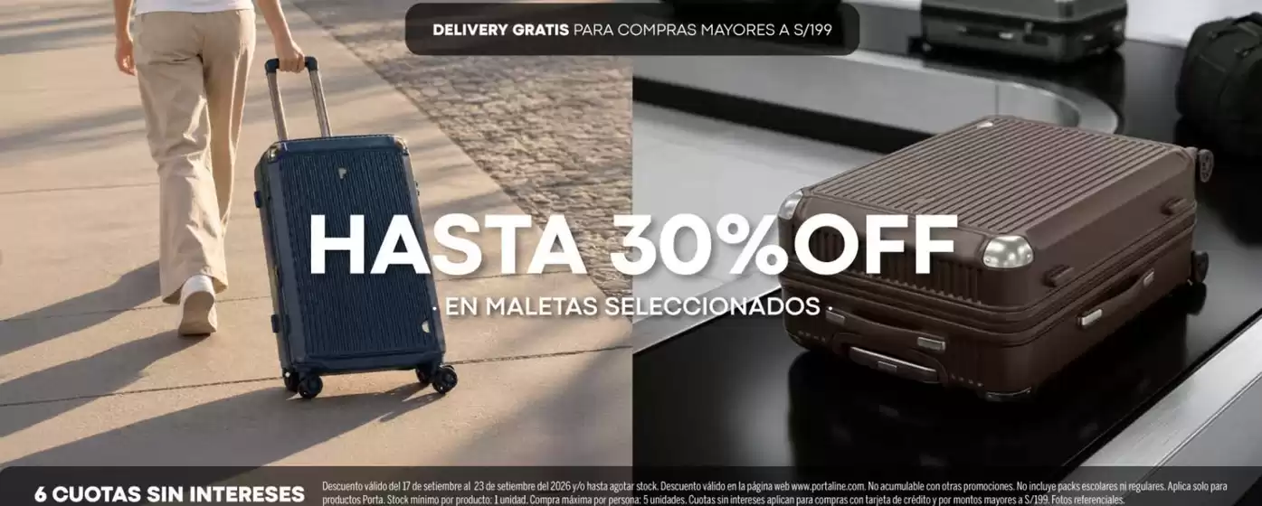 Catálogo Porta | Hasta 30%off | 2026-09-22T00:00:00.000Z - 2026-09-23T00:00:00.000Z
