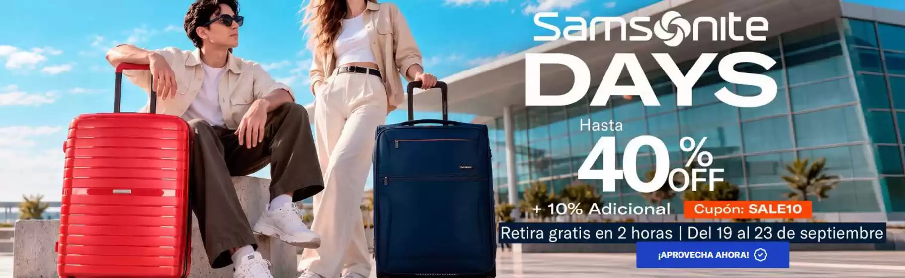 Catálogo Samsonite | Samsonite days  | 2026-09-22T00:00:00.000Z - 2026-09-23T00:00:00.000Z