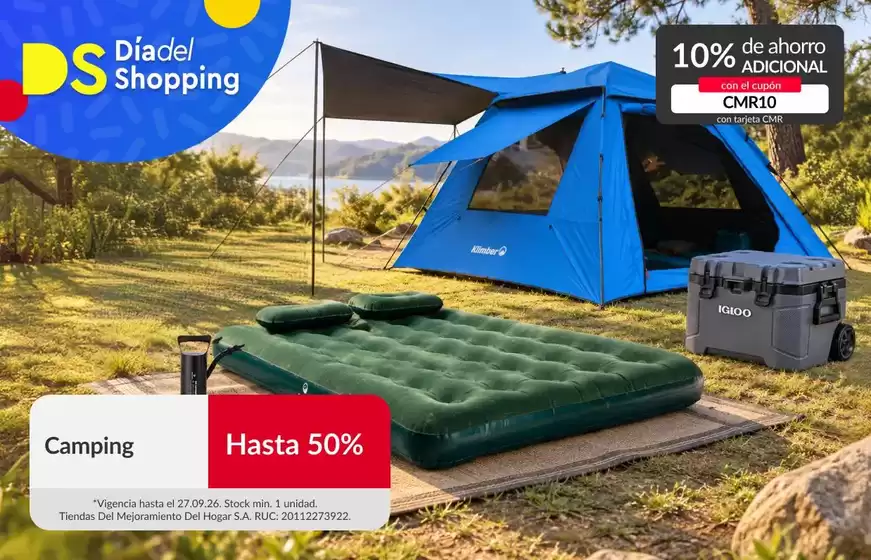 Catálogo Sodimac en Huanchaco | Excelente oferta para cazadores de gangas | 2026-09-22T00:00:00.000Z - 2026-09-27T00:00:00.000Z