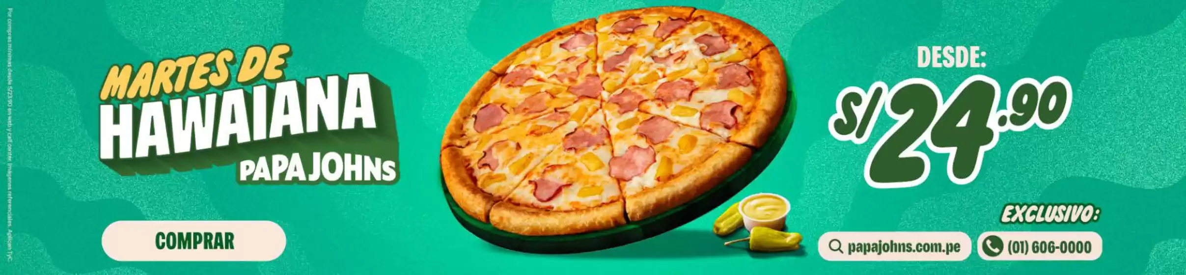 Catálogo Papa John's | Nuevo sabor coreano | 2026-09-23T00:00:00.000Z - 2026-10-23T00:00:00.000Z