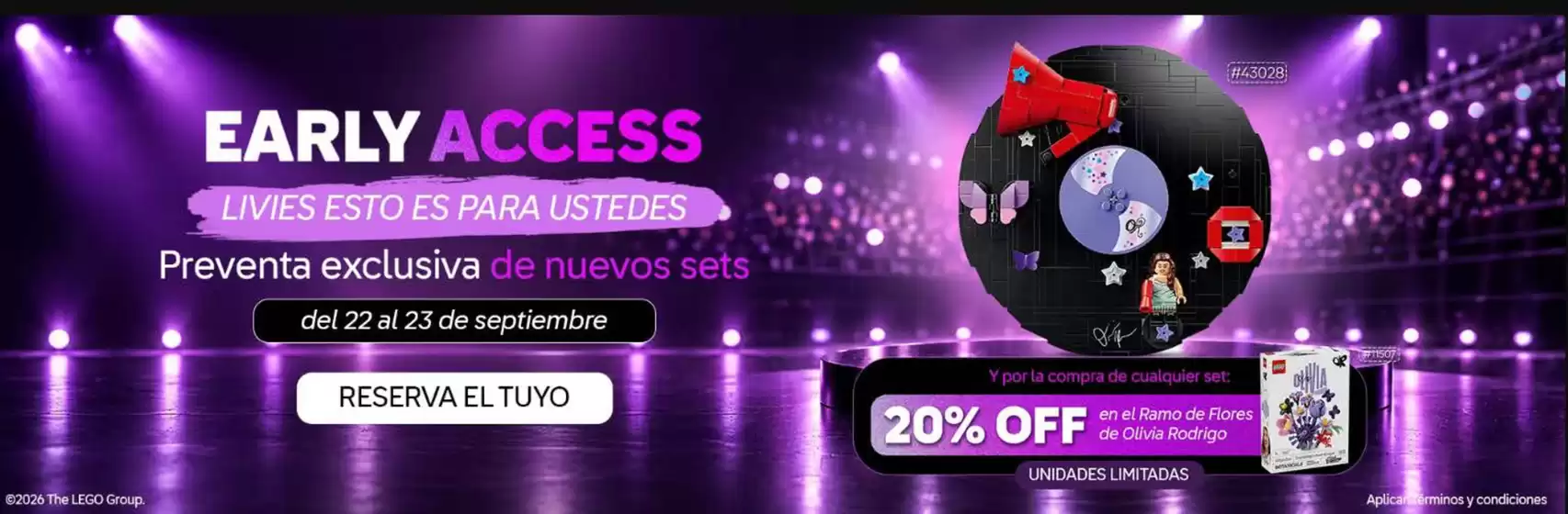Catálogo LEGO | Early access | 2026-09-23T00:00:00.000Z - 2026-09-23T00:00:00.000Z