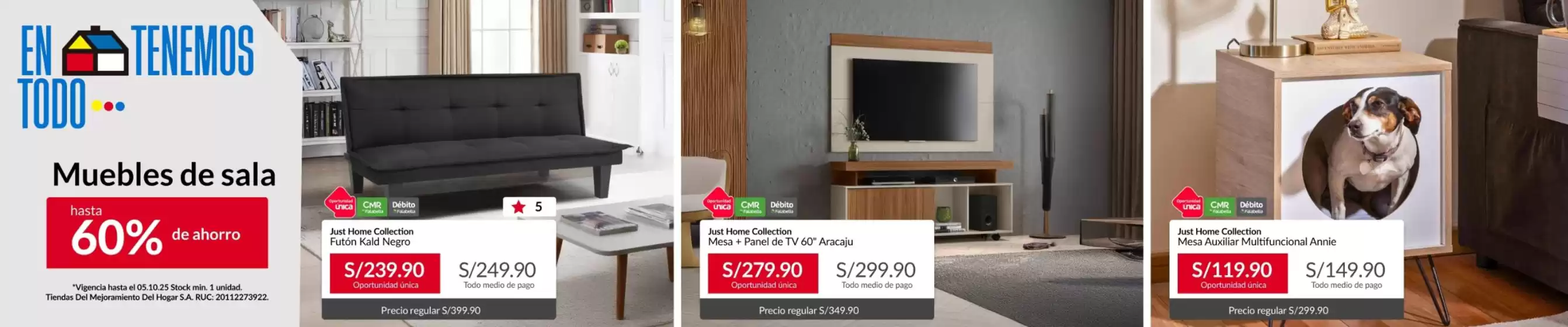 Ofertas principales para todos los clientes