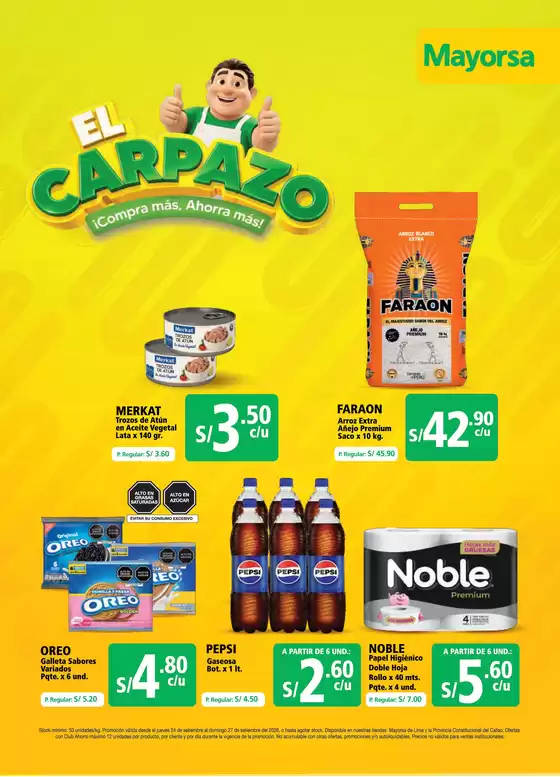 Catálogo Mayorsa | Mayorsa Ofertas | 2026-09-24T00:00:00.000Z - 2026-09-27T00:00:00.000Z