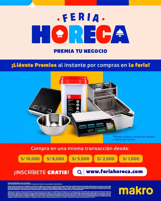 Catálogo Makro en Callao | Feria horeca  | 2026-09-25T00:00:00.000Z - 2026-10-01T00:00:00.000Z