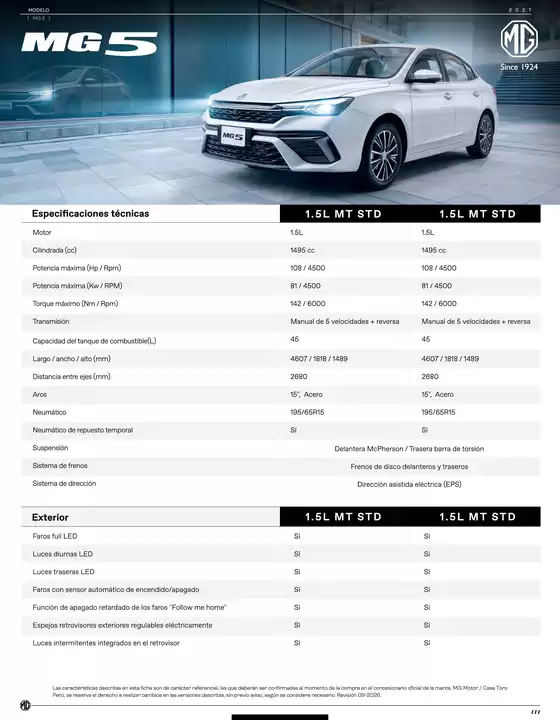Catálogo MG | FICHAS TECNICAS MG 5 1 b97cd9d935 | 2026-01-01T00:00:00.000Z - 2026-12-31T00:00:00.000Z