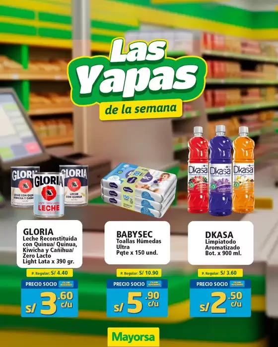 Catálogo Mayorsa en Callao | Las yapas  | 2026-09-25T00:00:00.000Z - 2026-09-29T00:00:00.000Z