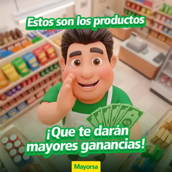 Catálogo Mayorsa | Que te daran mayores ganancias  | 2026-09-28T00:00:00.000Z - 2026-10-17T00:00:00.000Z