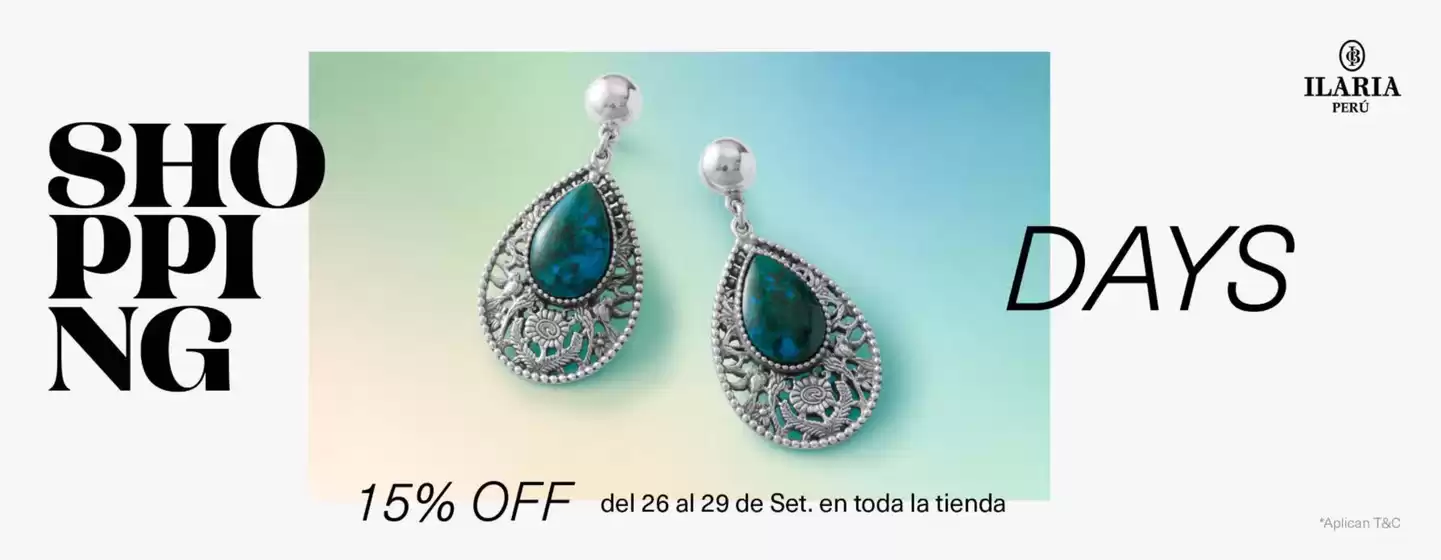 Catálogo Ilaria | Shopping Days | 2026-09-28T00:00:00.000Z - 2026-09-29T00:00:00.000Z