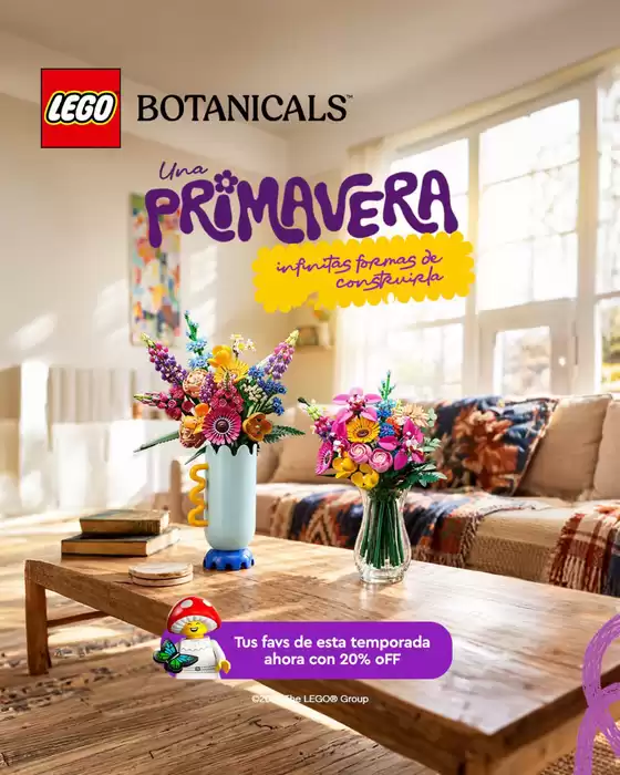Catálogo LEGO | Tus favs de esta temporada ahora con 20%off | 2026-09-29T00:00:00.000Z - 2026-10-25T00:00:00.000Z