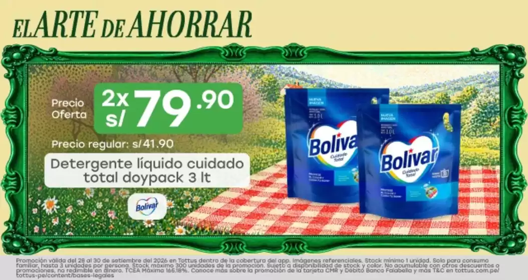 Catálogo Tottus | Ofertas para cazadores de gangas | 2026-09-28T00:00:00.000Z - 2026-09-30T00:00:00.000Z