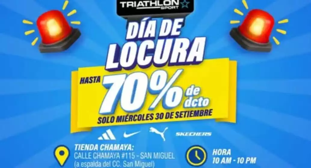 Catálogo Triathlon Sport | Dia de locura | 2026-09-30T00:00:00.000Z - 2026-09-30T00:00:00.000Z