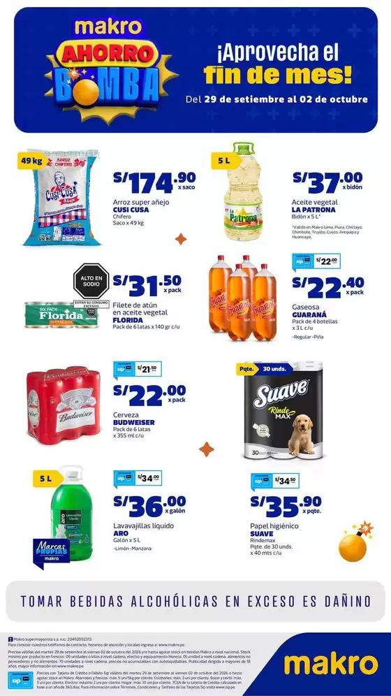 Catálogo Makro | Volante FDS #3 | 2026-09-29T00:00:00.000Z - 2026-10-02T00:00:00.000Z