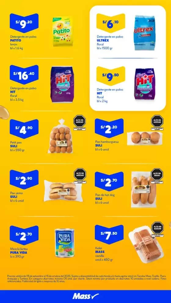 PRECIOS MASS BAJOS