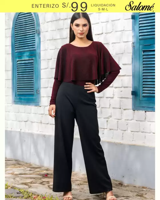 Catálogo Salomé Collection | Enterizo S/.99 | 2025-09-23T00:00:00.000Z - 2025-09-30T00:00:00.000Z