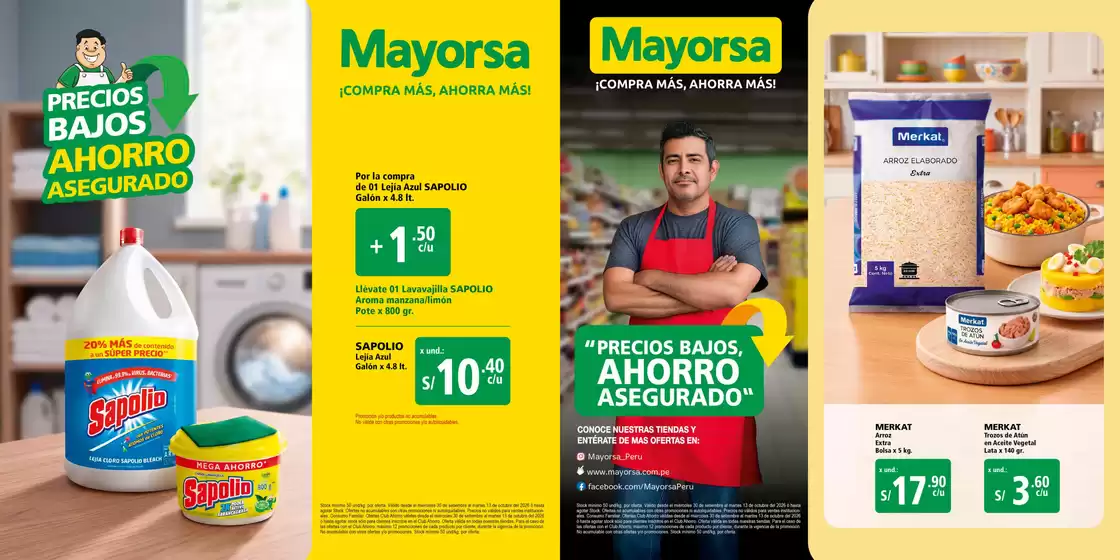 Catálogo Mayorsa | Ofertas principales y descuentos | 2026-09-30T00:00:00.000Z - 2026-10-13T00:00:00.000Z