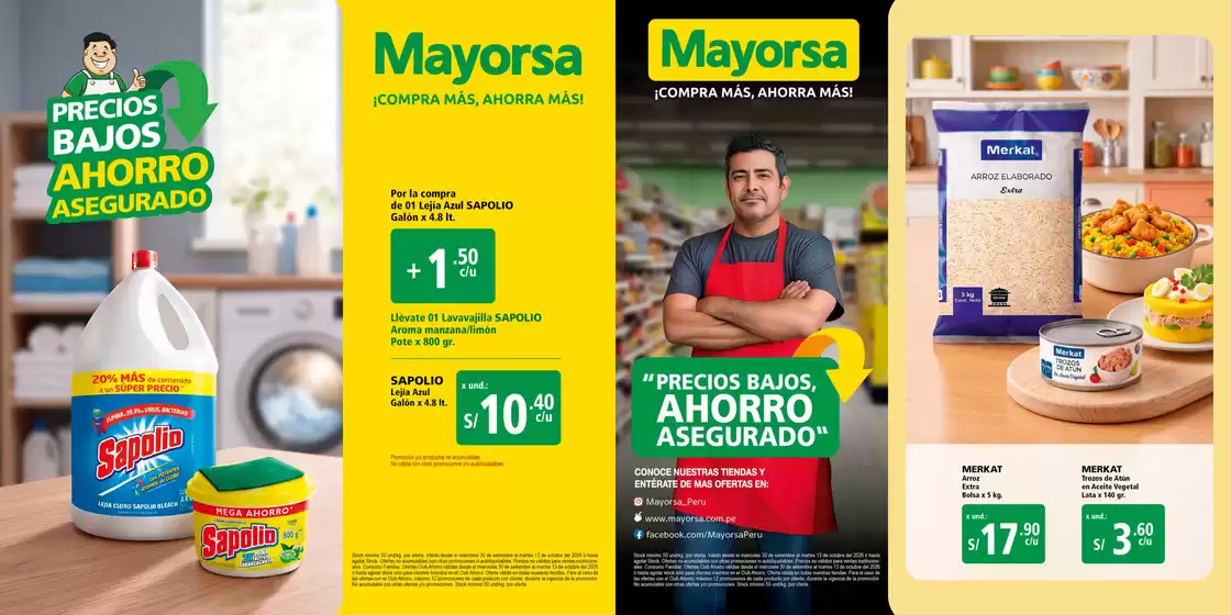 Catálogo Mayorsa | Grandes descuentos en productos seleccionados | 2026-09-30T00:00:00.000Z - 2026-10-13T00:00:00.000Z
