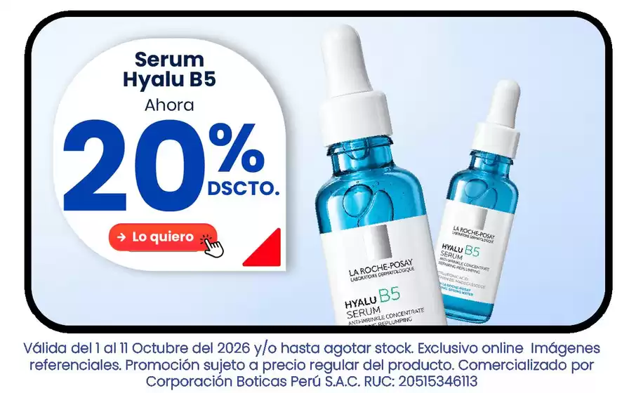 Catálogo Boticas Perú | Ofertas y promociones actuales | 2026-10-01T00:00:00.000Z - 2026-10-11T00:00:00.000Z