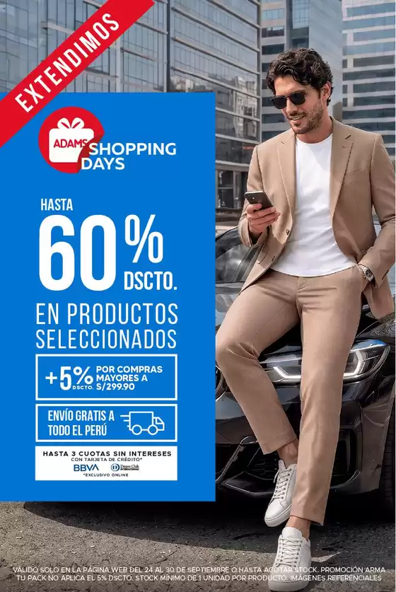 Catálogo Adams | Ofertas para cazadores de gangas | 2026-09-24T00:00:00.000Z - 2026-09-30T00:00:00.000Z