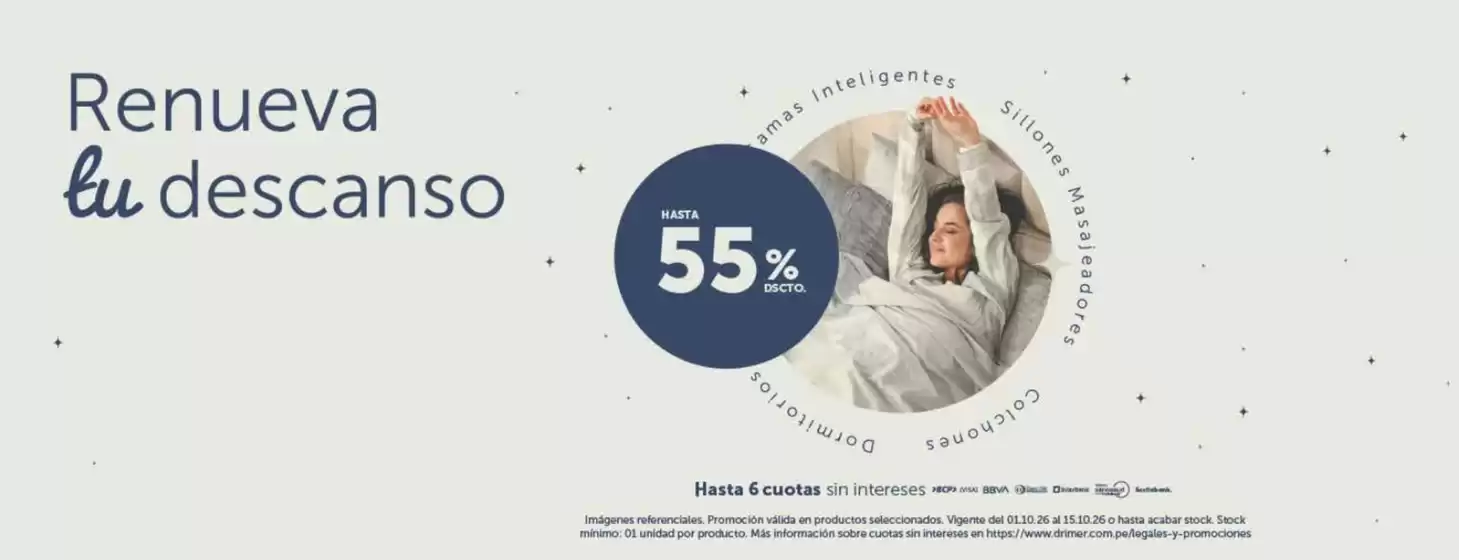 Catálogo Drimer | Renueva tu descanso | 2026-10-02T00:00:00.000Z - 2026-10-15T00:00:00.000Z