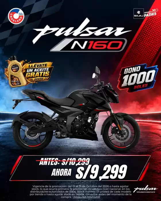Catálogo Pulsar | Promociones | 2026-10-02T00:00:00.000Z - 2026-10-31T00:00:00.000Z