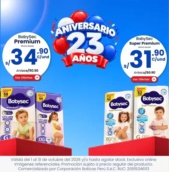Catálogo Boticas Perú en Huancayo | Nuestras mejores ofertas para ti | 2026-10-01T00:00:00.000Z - 2026-10-31T00:00:00.000Z