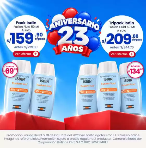 Catálogo Boticas Perú en Callería | Ofertas y promociones actuales | 2026-10-01T00:00:00.000Z - 2026-10-31T00:00:00.000Z