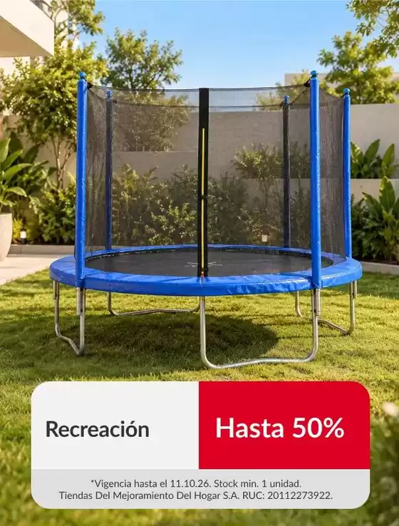Catálogo Sodimac en Lima | Ofertas exclusivas para nuestros clientes | 2026-10-06T00:00:00.000Z - 2026-10-11T00:00:00.000Z