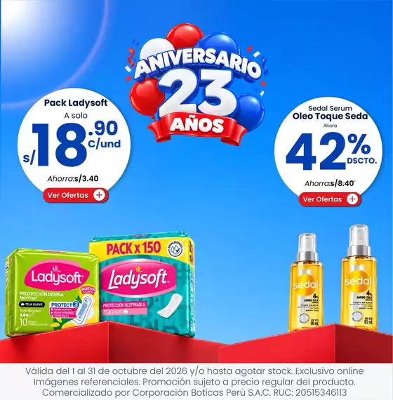 Catálogo Boticas Perú en Punta Hermosa | Nuestras mejores ofertas para ti | 2026-10-01T00:00:00.000Z - 2026-10-31T00:00:00.000Z