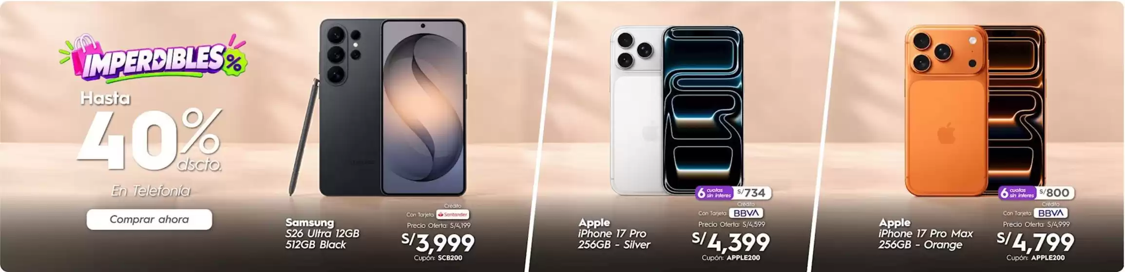 Catálogo Juntoz en Punta Hermosa | Descubre ofertas atractivas | 2026-10-06T00:00:00.000Z - 2026-10-20T00:00:00.000Z